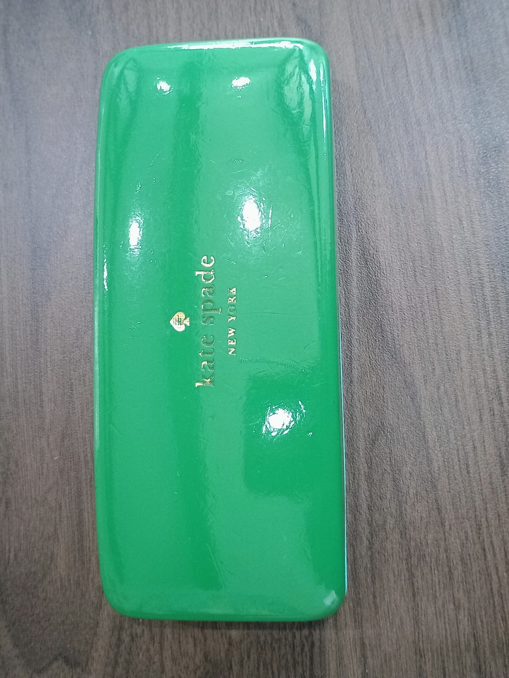 Kate Spade Green Eyeglass Case
